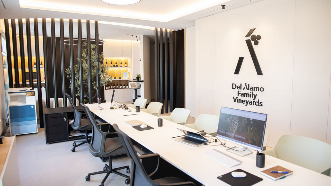 Oficinas de bodega Del Álamo Family Vineyards